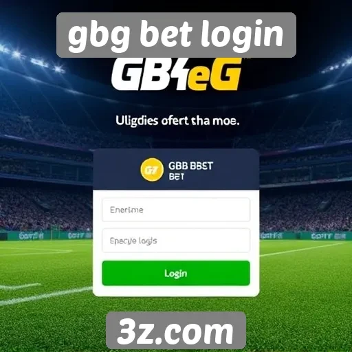 Experiência do usuário no gbg bet login